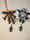 Lot of 2 Vintage Teenage Mutant Ninja Turtles 'Cyber Samurai'