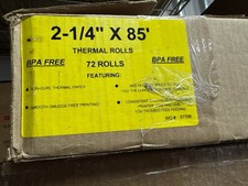 2-1/4x85 Feet Thermal Paper Rolls 72 rolls 