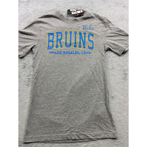 Captivating UCLA Bruins Mens T-Shirt Small Gray Heather Graphic Tee Los Angeles