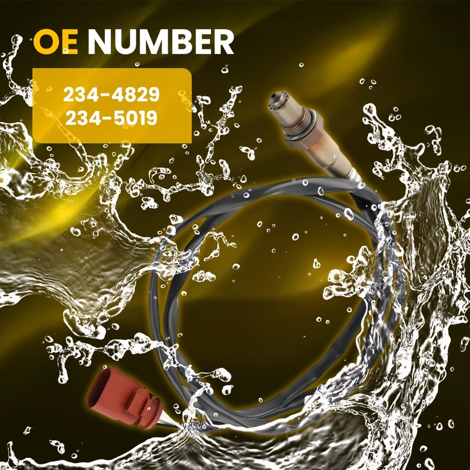 Sensor de oxigênio O2 up+downstream 234-5019 ajuste VW Jetta Audi A4 TT 234-4829 2-10X - Imagem 2 de 4