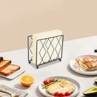 Napkin Holder for Table Modern Metal Black Napkin Holders for Kitchen Dining