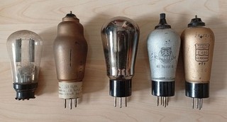Klangfilm / Philips Miniwatt etc. Röhren der 30'er / 40'er Jahre Konvolut!