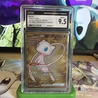 CGC 9.5 MINT+ Mew Ex 25/165 GOLD METAL 151 UPC Promo Pokémon Card