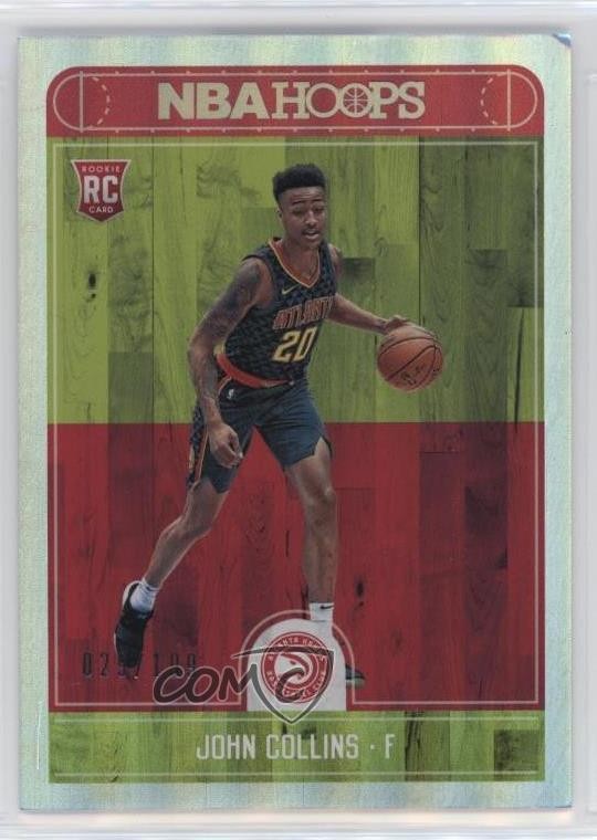 2017-18 Panini NBA Hoops Silver 25/199 John Collins #269 15eb