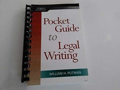 The Pocket Guide to Legal Writing, - Plastic Comb, by Putman William - Very Good