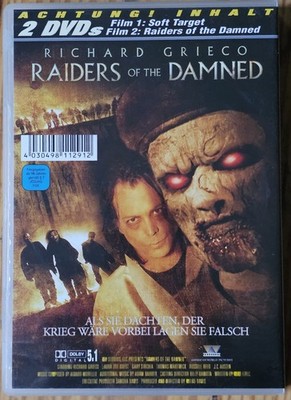 Soft Target / Raiders of the Damned DVD Konvolut 2 DVDs +1 Action FSK 16 87 Min