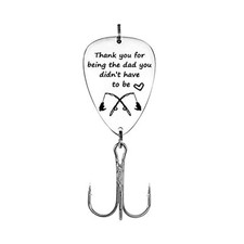 Step Dad Gifts Thank You for Being The Dad You Didn t Have to Be Fishing Lure