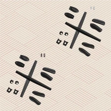 Replacement Rubber Kit Earsocks Nose Pads With Pins Rivet for Oakley X Metal XX