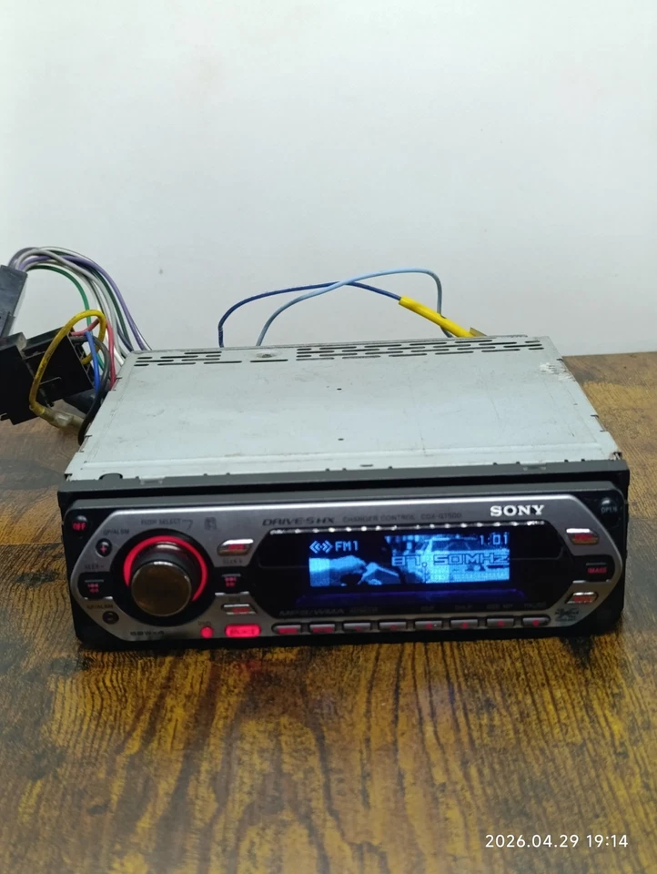 Autoradio CD Sony Cdx-GT500 CDX-GT500 Original Car Radio Xplod MP3 Silver - Photo 2/4