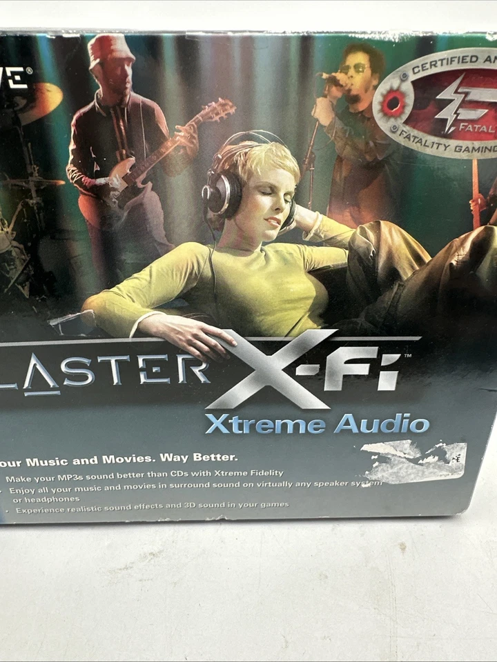 NOS Creative Sound Blaster X-Fi Xtreme Audio SB0790 PCI 7.1 - Image 2 of 4