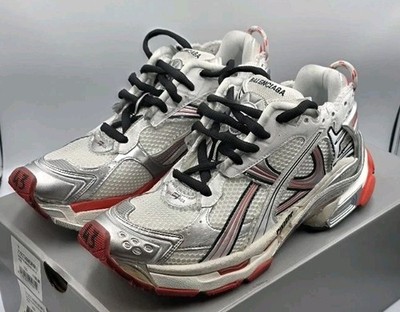 MSRP $1,090 Balenciaga Men's Mesh Worn-Out Destroyed Runner, Size 10US (43 EUR)