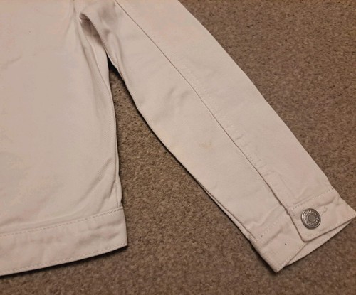 TU Denim White Girls Coat Size 7-8 Years - Bild 7 von 8