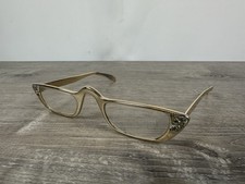 Vintage Metal Mid Century Cat Eye Eyeglasses Liberty 5 1/2 USA FRAMES