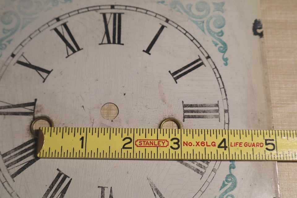 Antiguo esfera de reloj de casa/estante Waterbury Foto 4 de 4