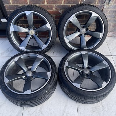 Genuine 19” Audi Rotor Wheels 5x112 Ronal 9J ET33 A5 S5 A4 A6 A7 A8 Vw ...