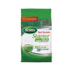 Scotts Turf Builder Starter Lawn Food 42-lb 14000-sq ft 24-25-4 Fertilizer SALE 1.52 per gallon