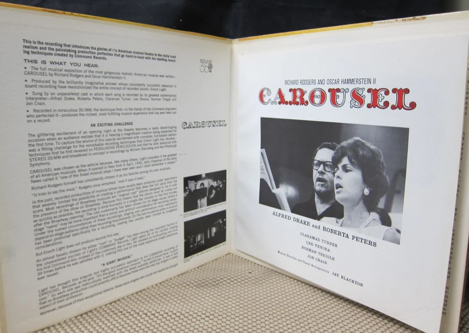 Carousel - Alfred Drake, Roberta Peters - Command  1962 - Image 2 of 4