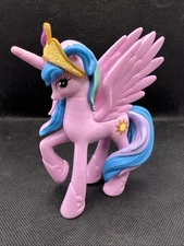 My Little Pony G4 Canterlot Princess Celestia Pink Unicorn Pegasus Molded Hair