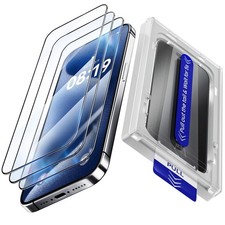 3 Pack Screen Protector for 16 6.1 Inch,15 Screen Protector with Auto-Alignme...