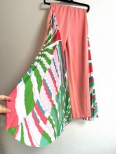 Emilio Pucci Pink Wide Leg Pants XS Italy Designer Authentic Italy Women's Used