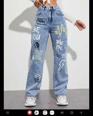 ladys jeans size 10