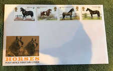 Post Office 1st day cover, 'Horses', issued 1978