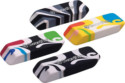 Schwertfisch Wavez Radierer verschiedene Farben 2er-Pack VR China und phthalatfreier Radierer
