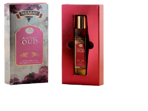 Nemat Attar amber Oud 8 ml Roll on Fragrance