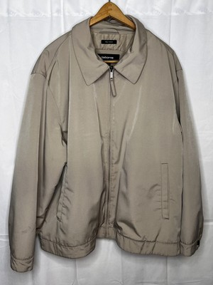 Claiborne Poly Tech Jacket Men's Size XXL RN94468 Tan