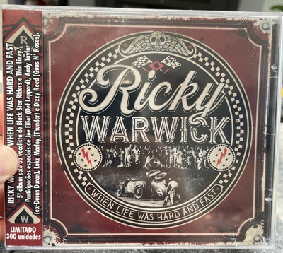 Ricky Warwick - When Life Was Hard And Fast [New CD] Import oBI Think Lizzy