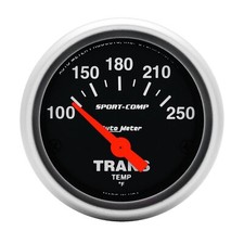 Auto Meter 3357 Sport-comp Electric Transmission Temp Gauge 140-280 F 2 116