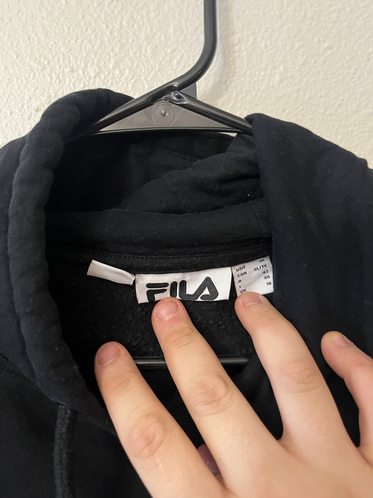 FILA AUTENTICA FELPA DONNA ROSA COLORBLOCK FELPA MANICA LUNGA TAGLIA XL