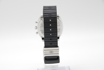 K商品 Gucci Grip YA157301 Black Dial Rubber Strap Men's Watch for