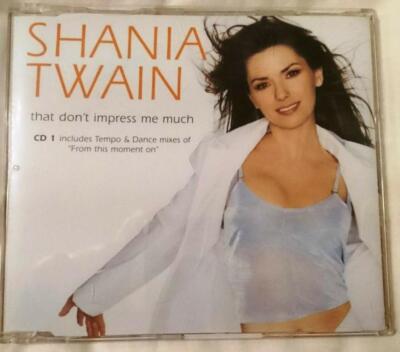 That Don't Impress Me Much Shania Twain CD 1999 Top-quality Free UK shipping