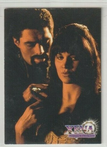 1998 Topps Xena Warrior Princess #44 Lucy Lawless Trading Card
