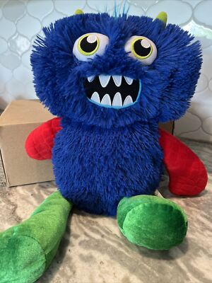 BUILD A BEARV Blue Monster Plush 18  Mix Switch Change Red Arms Green Legs BAB