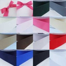 Rustic Taffeta Ribbon 12mm 25mm Seam Binding Thick Tape 14 COLOUR 2 4 Meter 342D