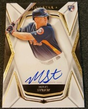 MYLES STRAW RC AUTOGRAPH ON CARD *ASTROS* 2019 TOPPS FIVE STAR AUTOGRAPH *NRMT*