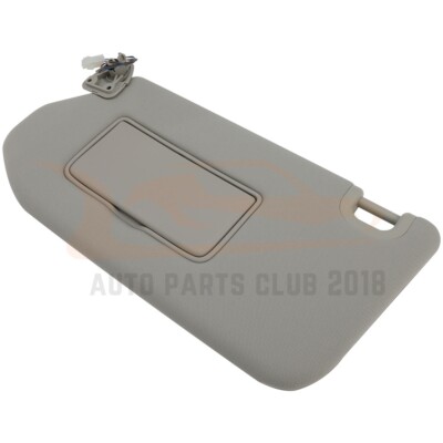 Left side Gray Sun Visor With Lamp for INFINITI JX35 QX60