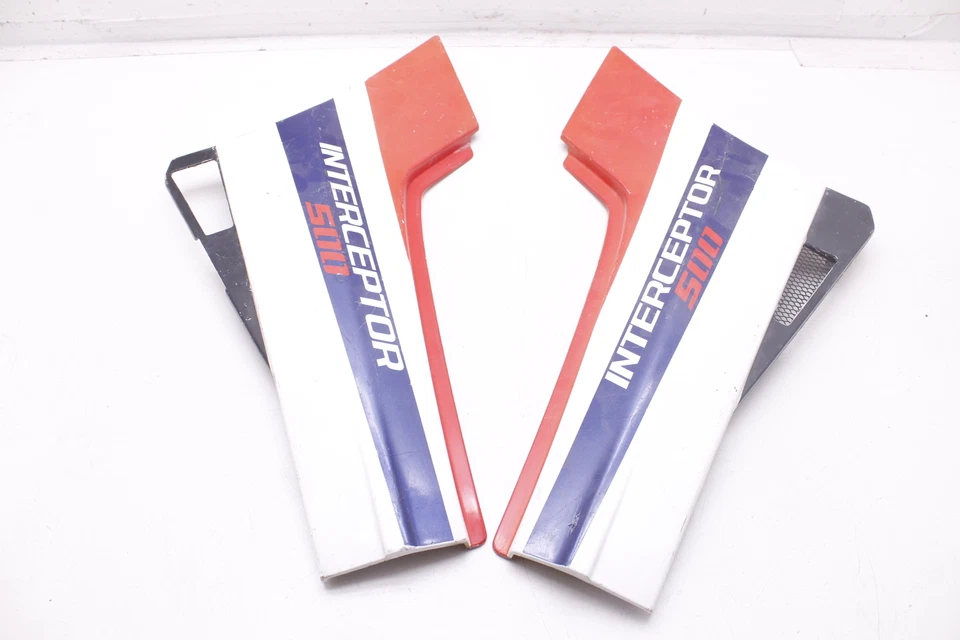 86 HONDA INTERCEPTOR 500 OEM MARCO IZQUIERDO DERECHO CUBIERTA LATERAL CUBIERTA PANEL EMBELLECEDOR R8 Foto 4 de 4