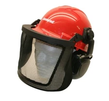 Jonsered Safety Helmet with visor and muffs 27 db NR One time deal 581814801