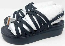 Crocs Brooklyn Strapped Low Wedge sandal Wome...