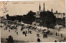 CPA CHARTRES-LE Marché aux Chevaux (184515)