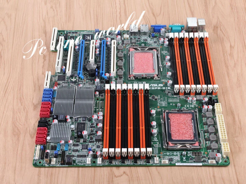 100% working ASUS KGPE-D16 motherboard Socket G34 AMD SR5690 DDR3 - Image 2 of 4