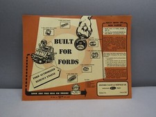 Built For Fords Rebuilt Engine Flier Handout Flathead