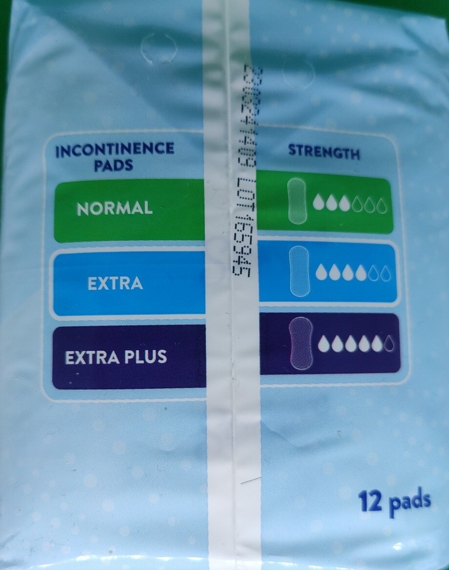 Siempre Incontinence Pads 12 Pack Discreet Odour Protection Strong