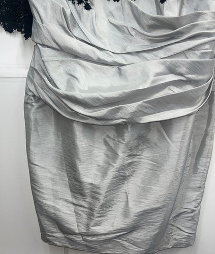 RARE Watters & Watters Mother of the Bride CORSET Bodice Ruffled Waist dress 20w - Picture 3 of 17