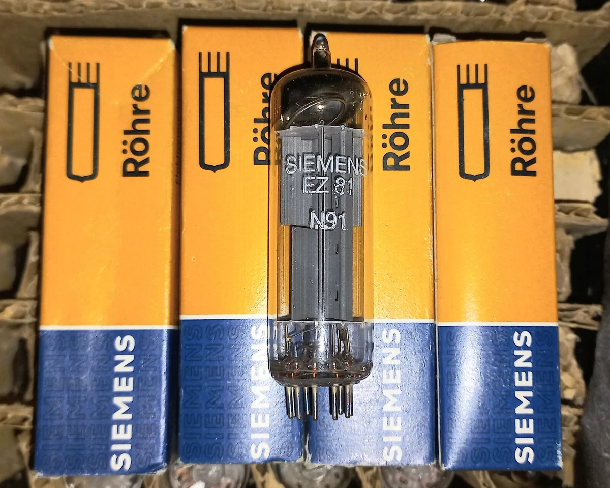 Tube électronique Vintage ELL80 (6HU8) - Siemens NOS, Fabriqué En Allemagne - Testé