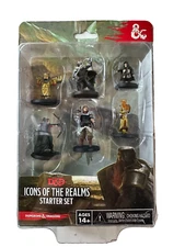 WizKids D&D Minis Icons of the Realms Miniatures Starter Set (1st Ed) Drizzt New