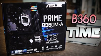 ASUS Prime B360-Plus LGA1151 (300 Series) DDR4 HDMI DVI VGA M.2 ATX Motherboard